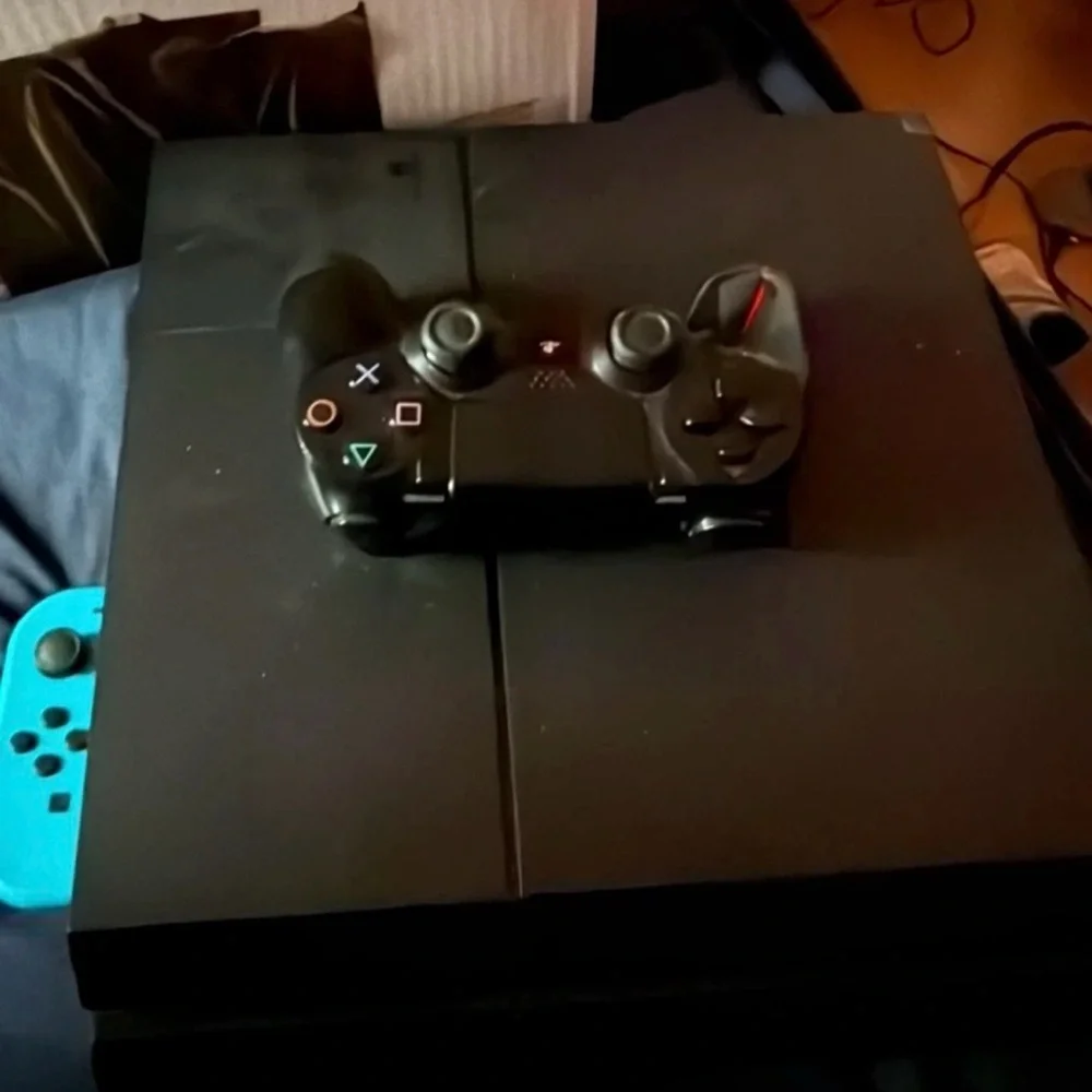 Sony Black Console with DualShock Controller